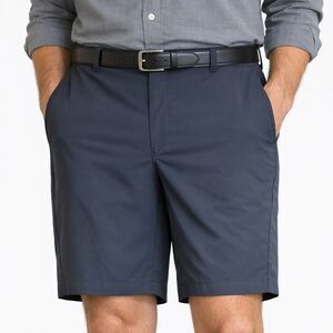 Links Edition Mens Golf Shorts Sz 40 Black Stretch Moisture Wicking Perf Ath